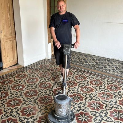 Cementtegelvloer, Rekem