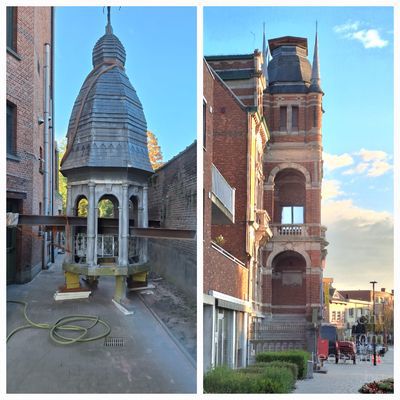 Torenspits Gemeentehuis, Hemiksem